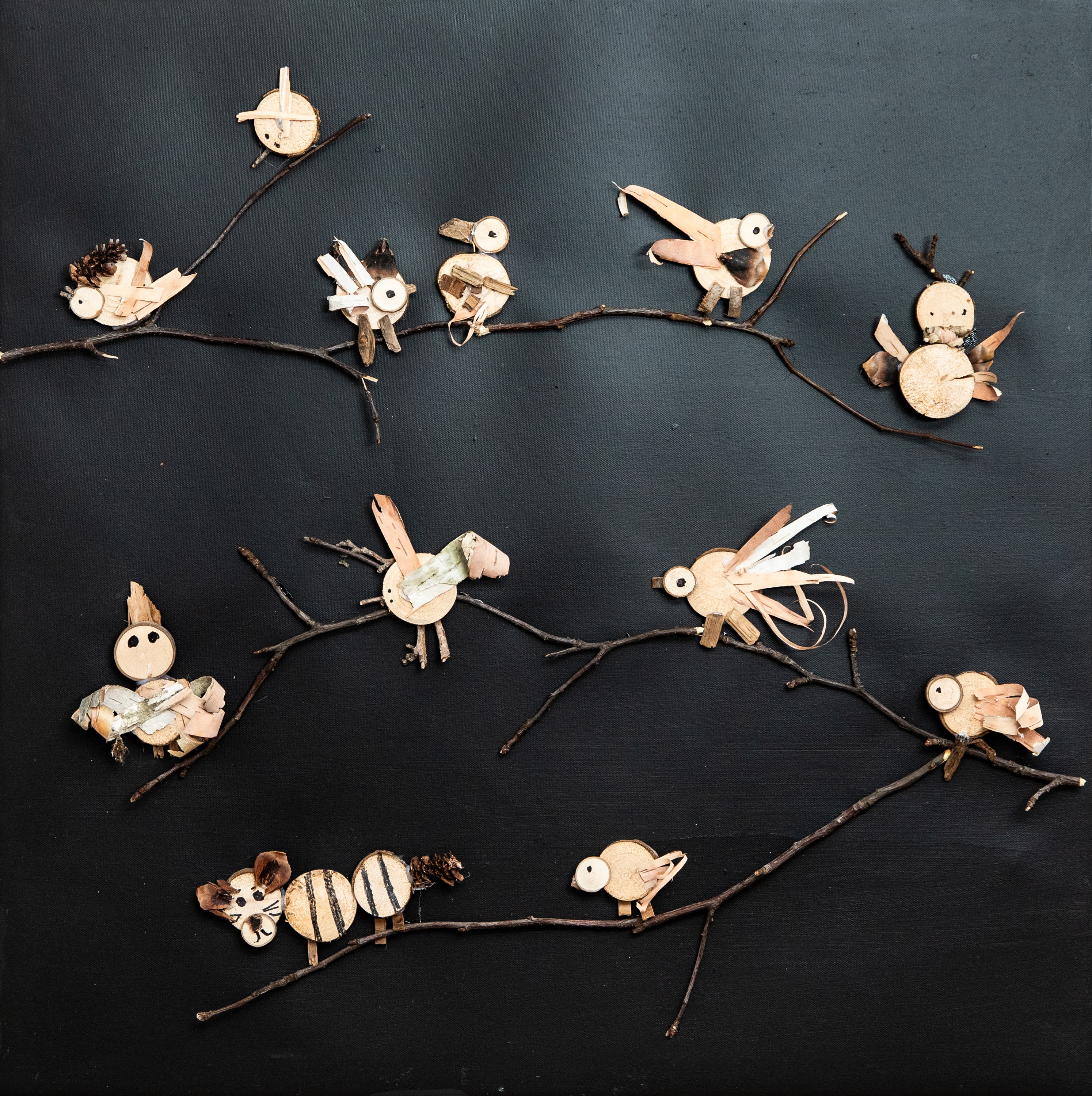 photo de l'oeuvre "Salut vieille branche !