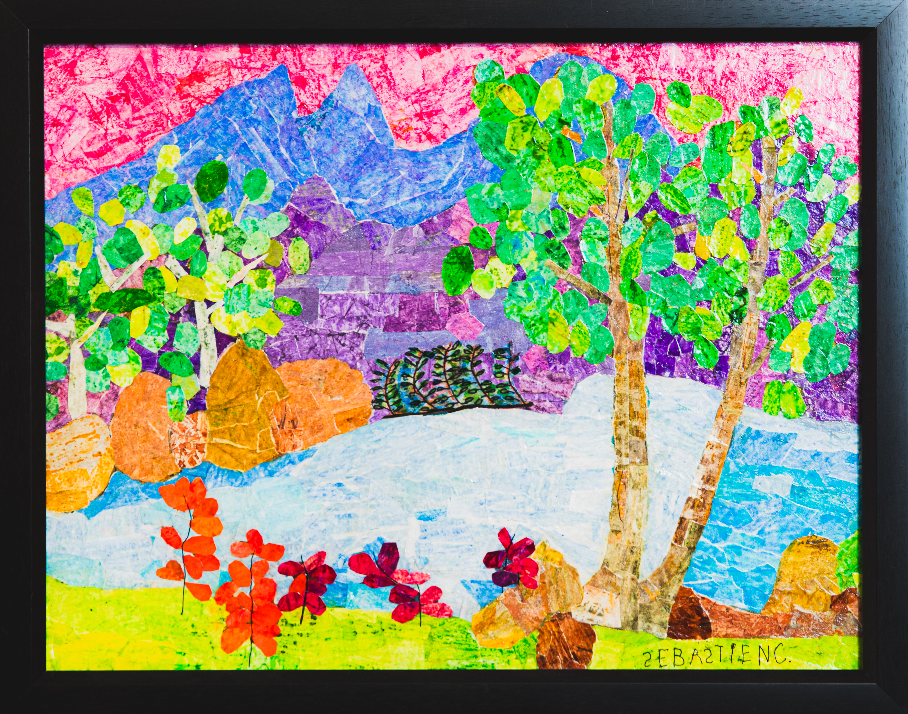 Montagne et rivière