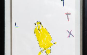 La perruche qui me regarde - Inspiré des oeuvres de Shintaïa